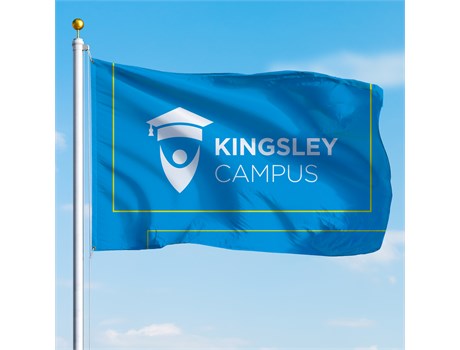 hampion Corporate Pole Flag 1800 X1200mm