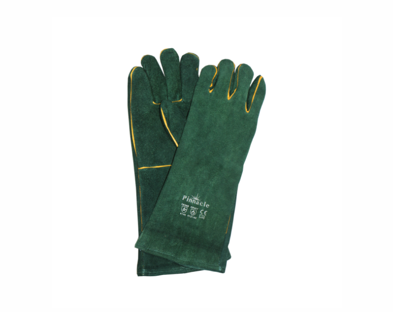 GLOVES 2.5″ GREEN LINED WRIST LENGTH