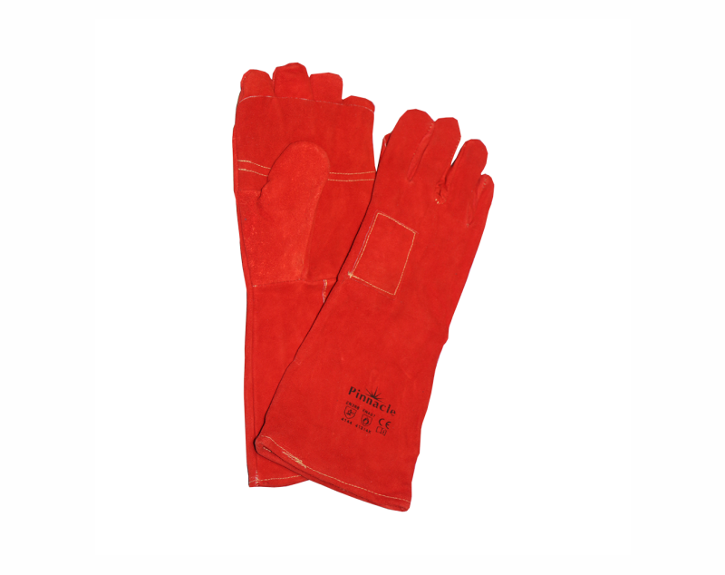GLOVES 2″ RED HEAT RESIST – KEVLAR STITCHED WRIST