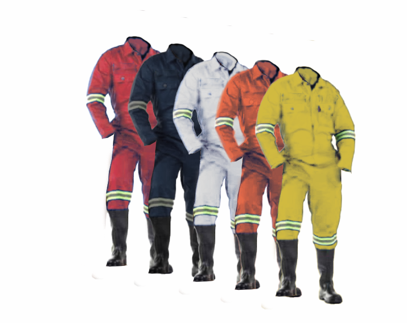 OVERALLS POLYCOTTON – REFLECTIVE