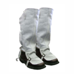 SPATS-CHROME-LEATHER-KNEE