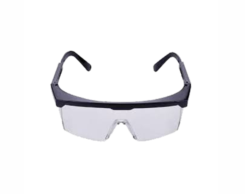 SPECTACLES EURO CLEAR WITH BLACK FRAME