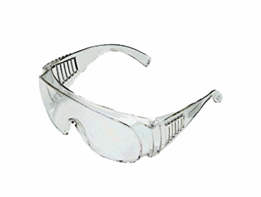 WRAPAROUND GOGGLES CLEAR ANTI-SCRATCH