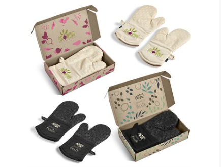 serendipio tanoreen oven glove pair in gift box